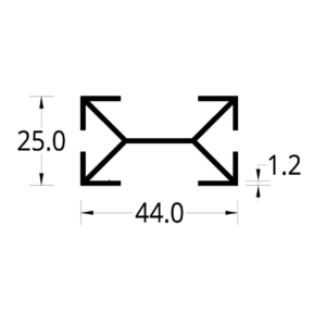 ESTRELLA DIVISION DE OFICINA (44  X 25) mm.