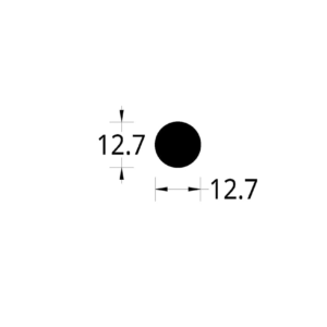 BARRA CIRCULAR (1/2)”  (12.7) mm.