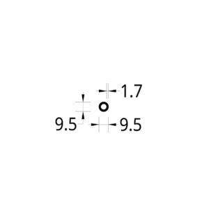 TUBO CIRCULAR (3/8)” (9.5) mm. ESPESOR 1.65 mm.
