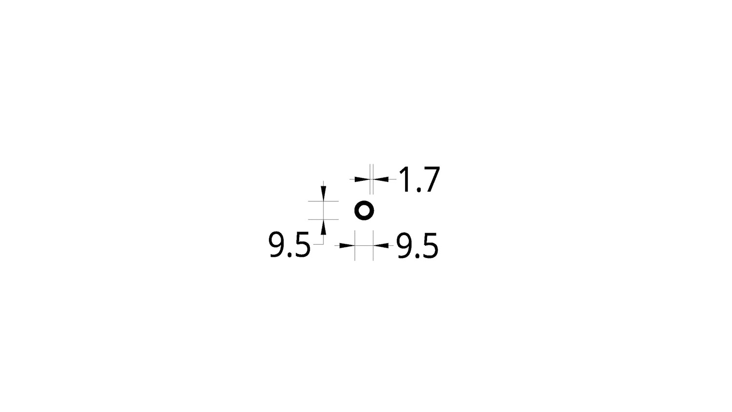 TUBO CIRCULAR (3/8)” (9.5) mm. ESPESOR 1.65 mm.