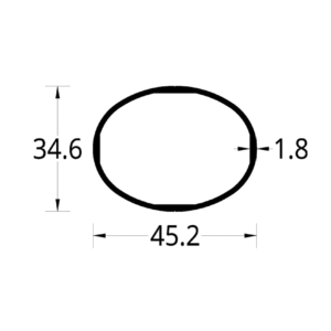 MALAYO MEDIANO (45.2 X 34.6) mm.