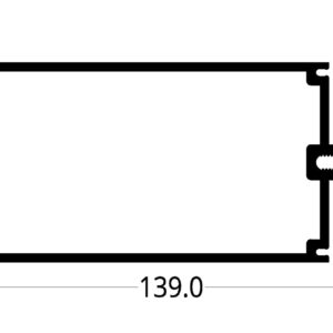 VERTICAL HORIZONTAL FACHADA FLOTANTE (139 X 73) mm.