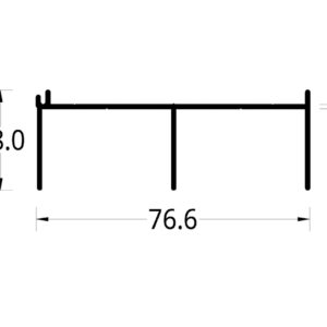 CABEZAL COLOSAL 2.6 (76.6 X 28) mm.