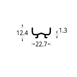 ADAPTADOR ASTRAL 345 (22.7 X 12.4) mm.