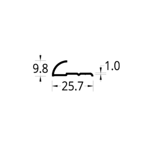 WING ESPAÑOL (25.7 X 9.8) mm.
