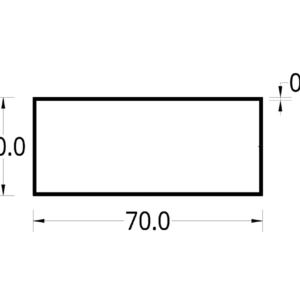 CODAL BOQUILLERA (2 3/4 X 4/22)”  (70 X 30) mm.