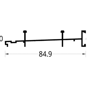 SILLAR P.C. 2025/8025 (84.9 X 17) mm.